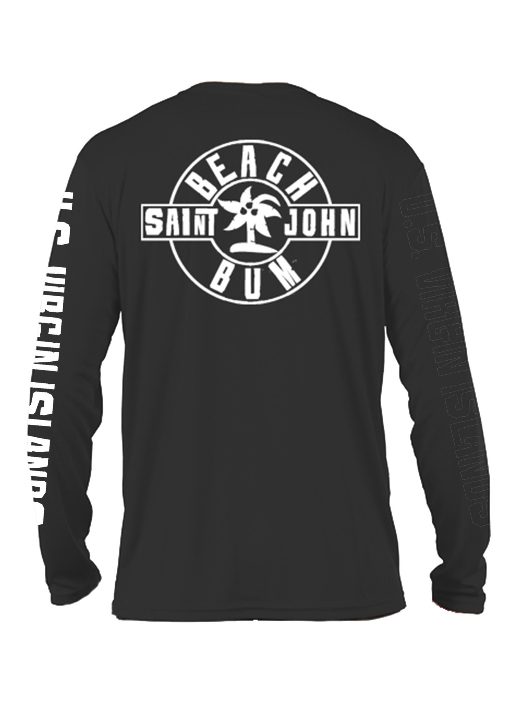 St. John Beach Bum Men’s Long Sleeve Rash Guard - Bum Underground