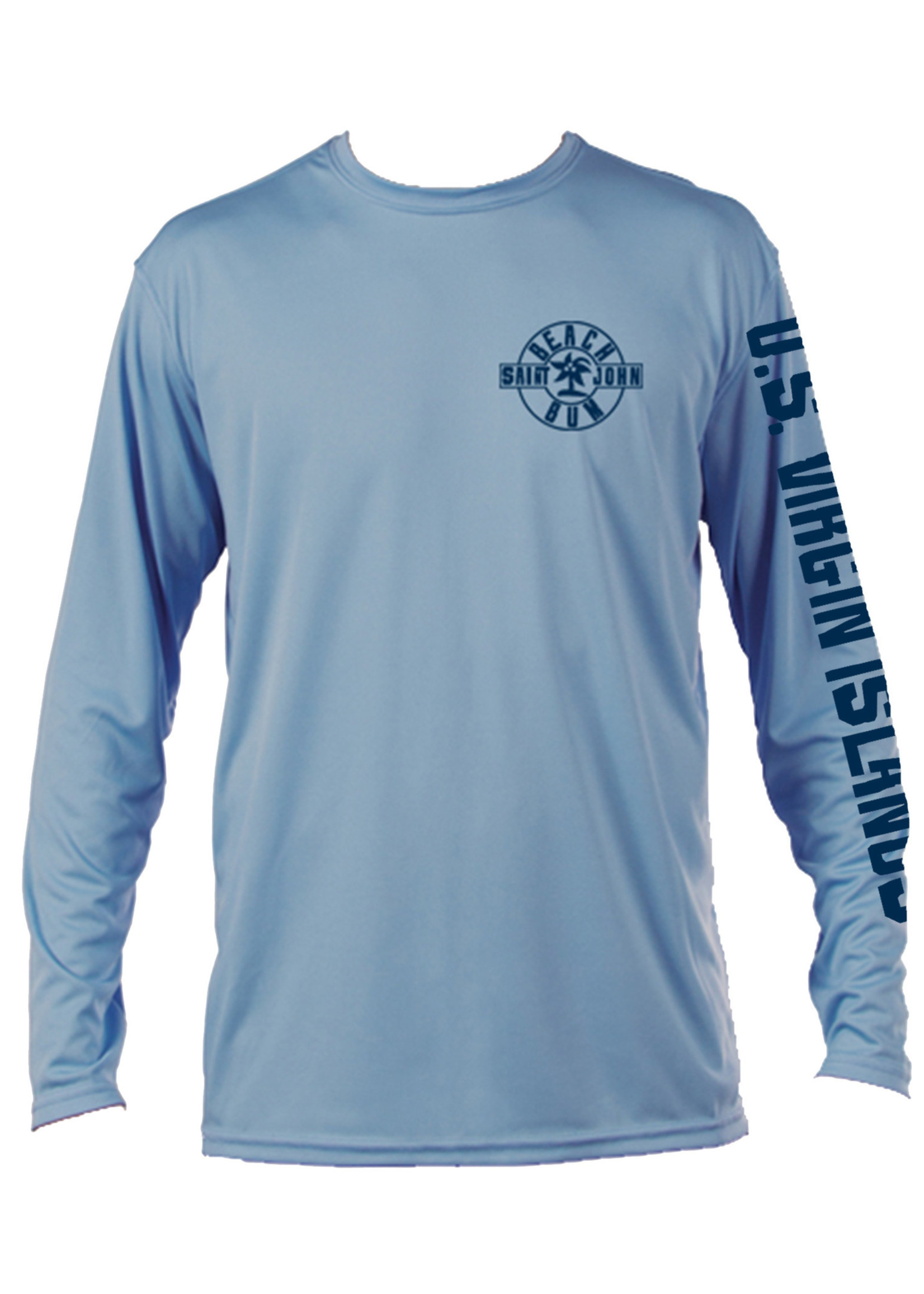 Men’s Long Sleeve Rash Guard - Bum Underground - St. John Beach Bum