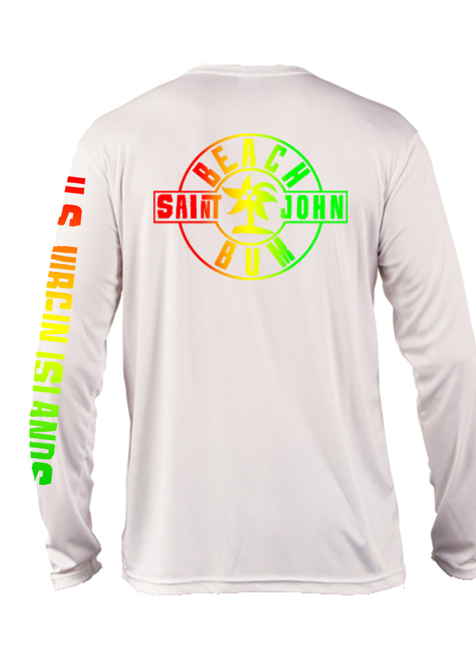 St. John Beach Bum Men’s Long Sleeve Rash Guard - Bum Underground