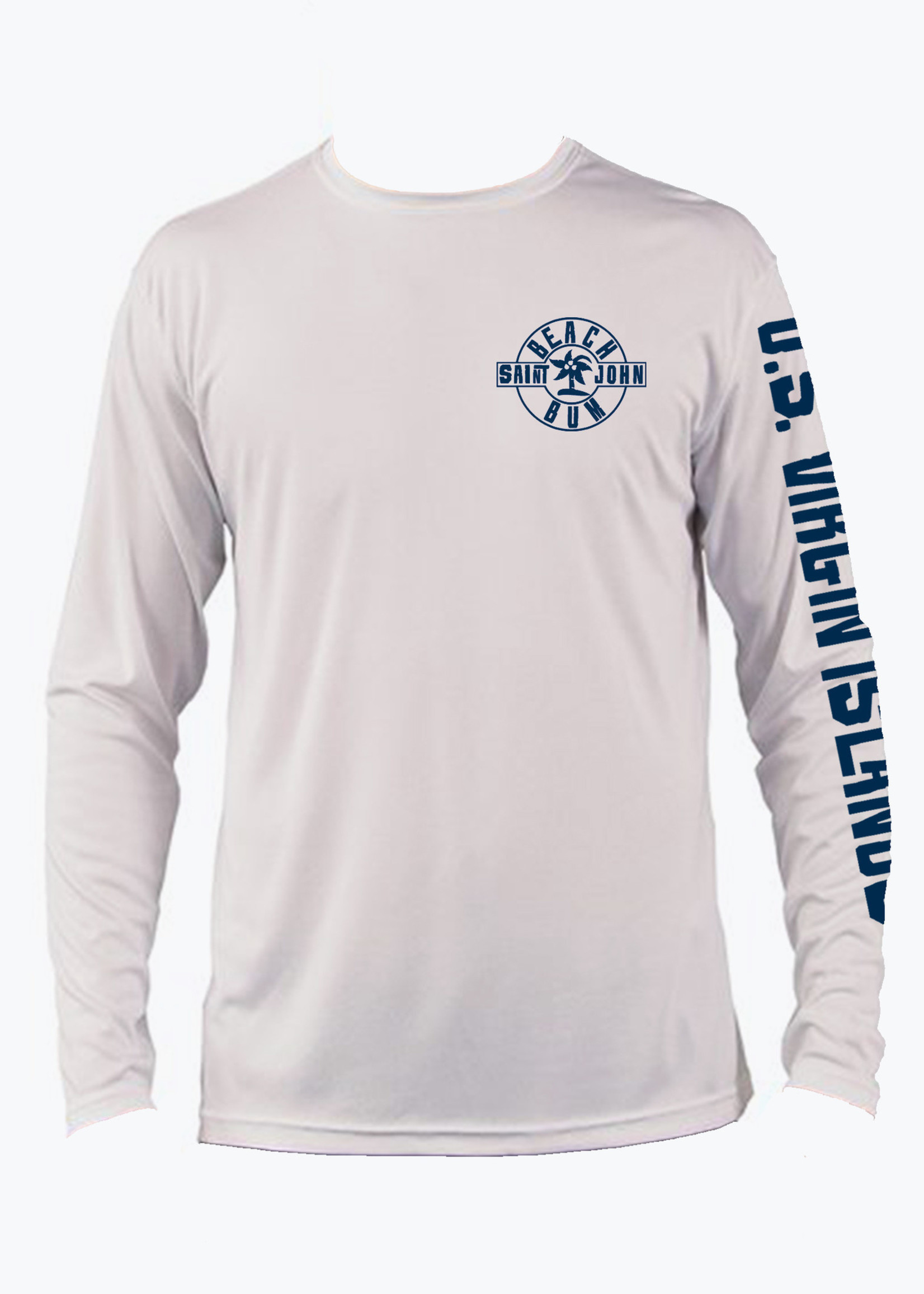 St. John Beach Bum Men’s Long Sleeve Rash Guard - Bum Underground