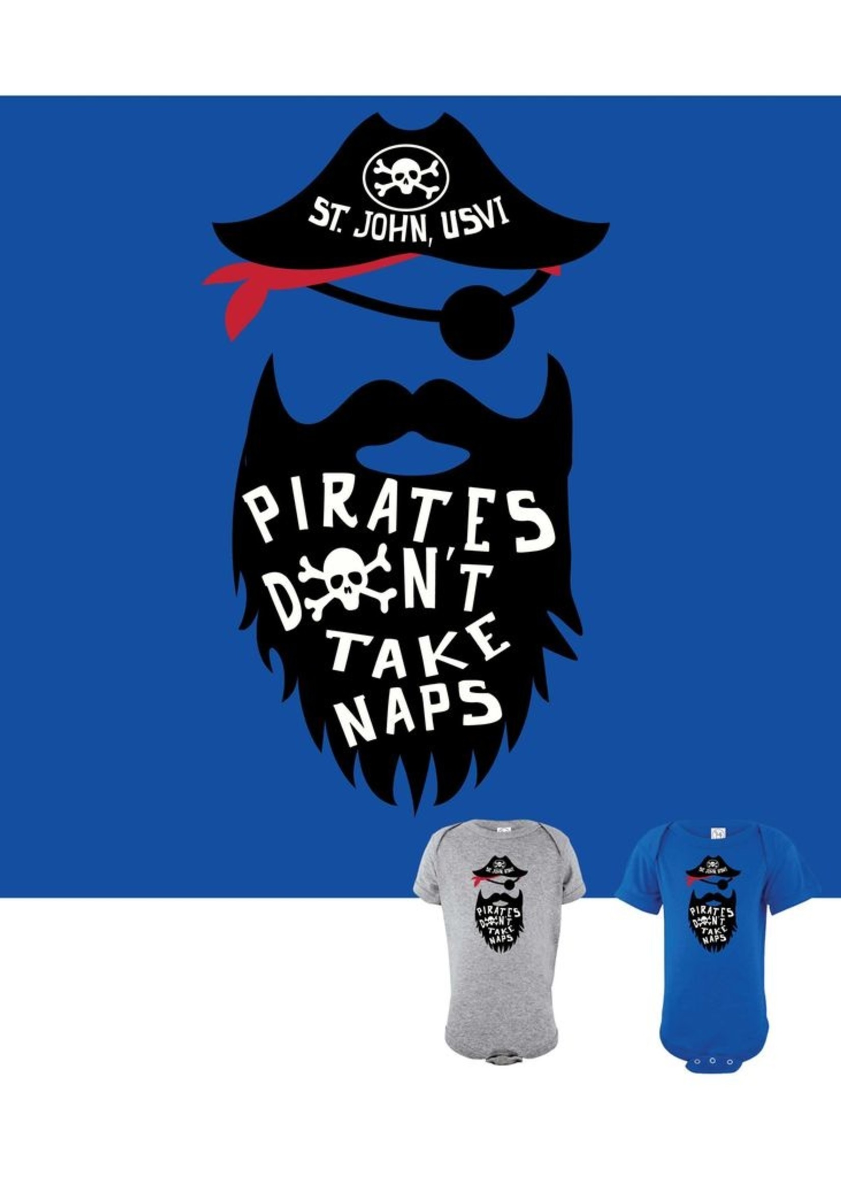 St. John Beach Bum Forty Winks Pirate Onesie