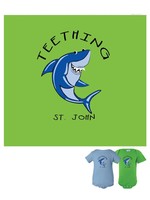 St. John Beach Bum Eagerness Shark Onesie