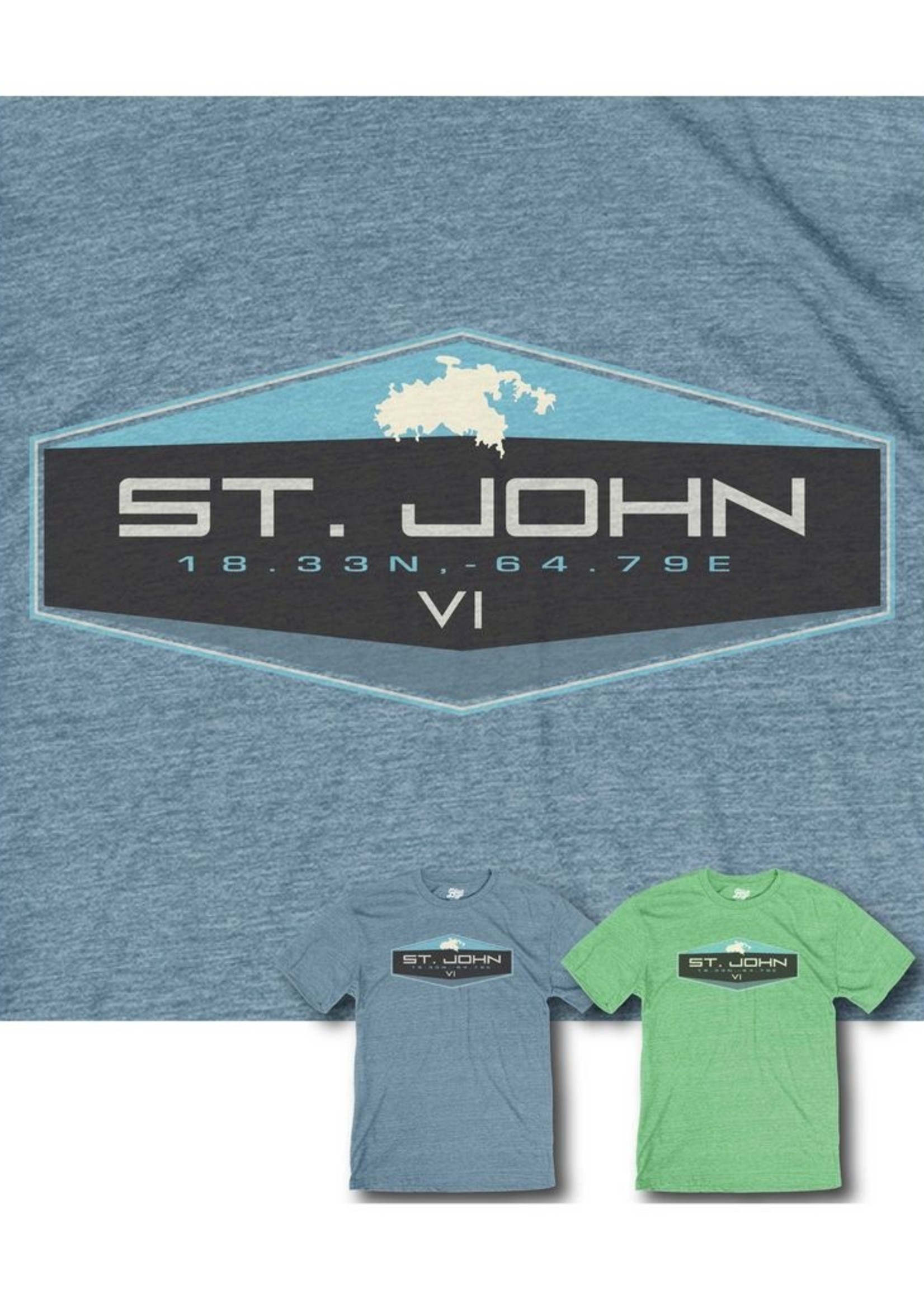 St. John Beach Bum After Burner Tri-Blend Tee