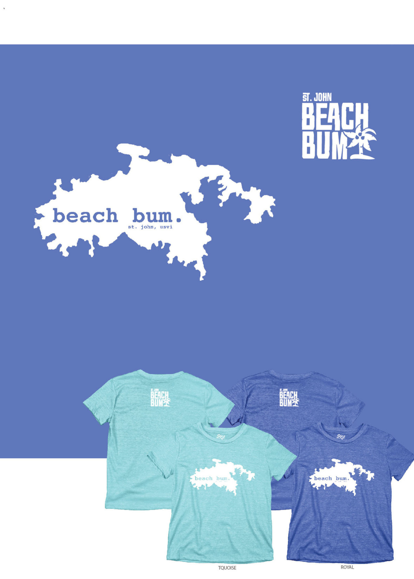 St. John Beach Bum Bum Home Youth Tee