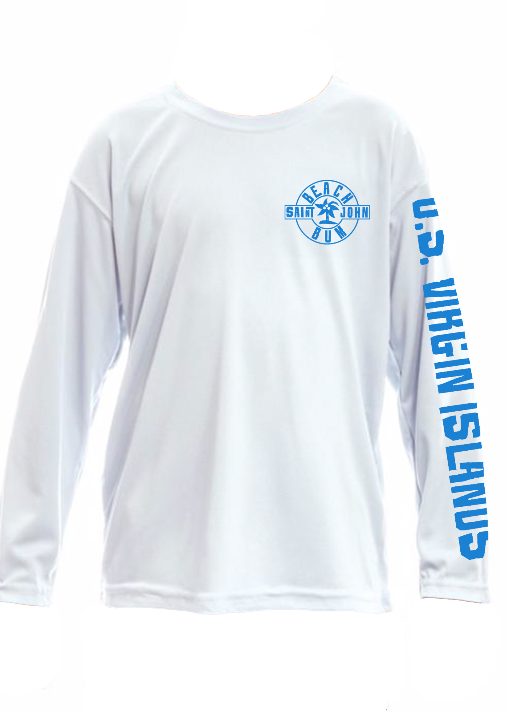 St. John Beach Bum Youth Long Sleeve Rash Guard-Bum Underground