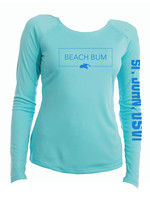 Women's Long Sleeve Rash Guard - Classy Bum