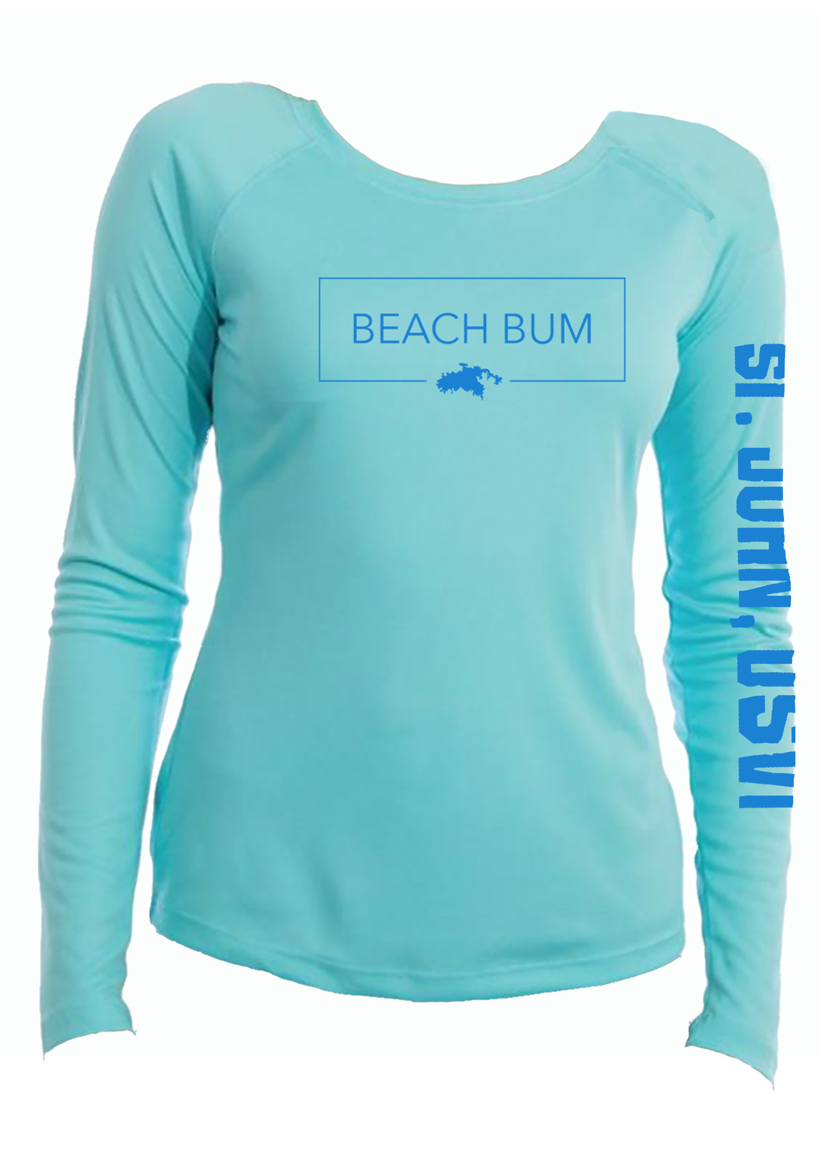 Women's Long Sleeve Rash Guard - Classy Bum