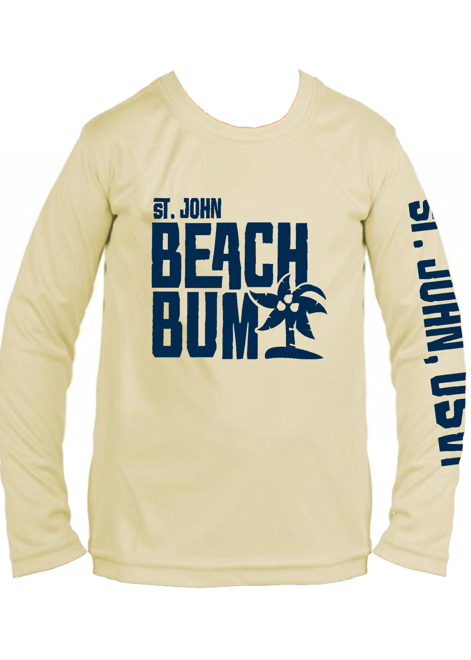 St. John Beach Bum Toddler Rash Guard - Big Bum