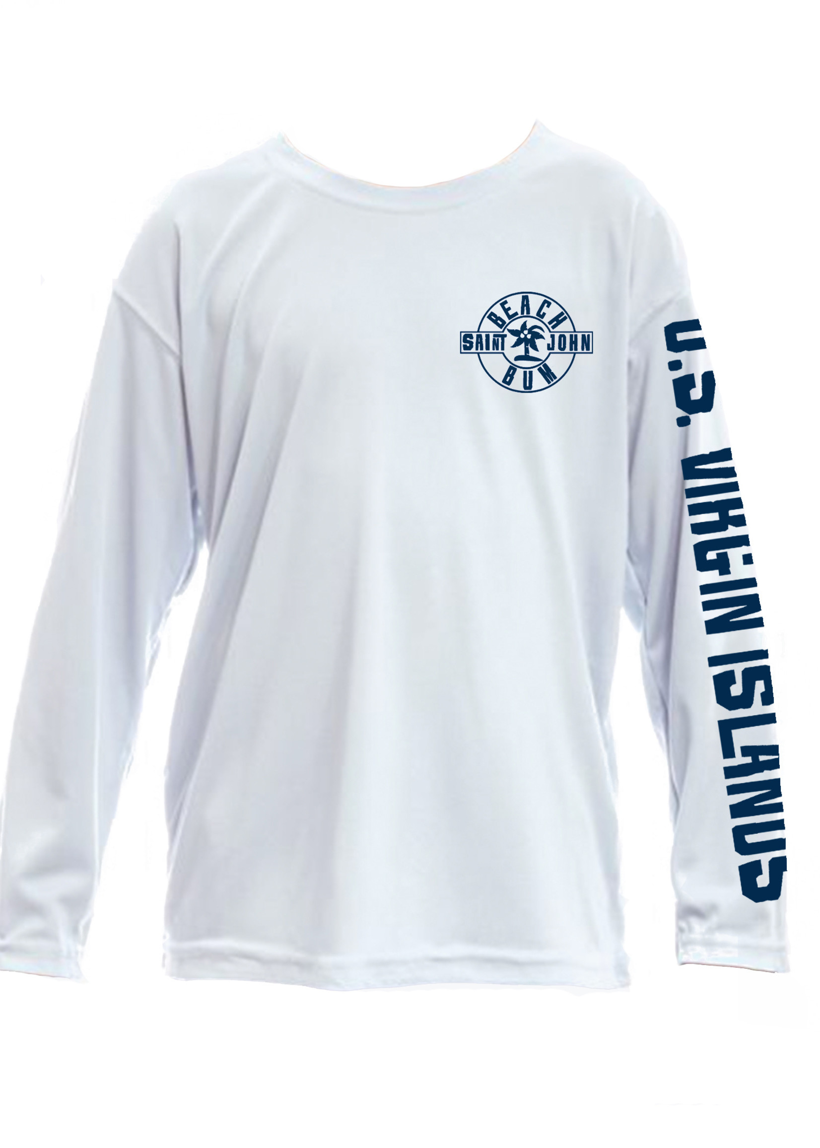 St. John Beach Bum Youth Long Sleeve Rash Guard-Bum Underground