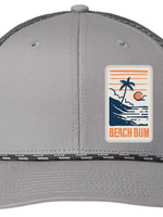 St. John Beach Bum Embroidered Patch Rope Trucker Hat