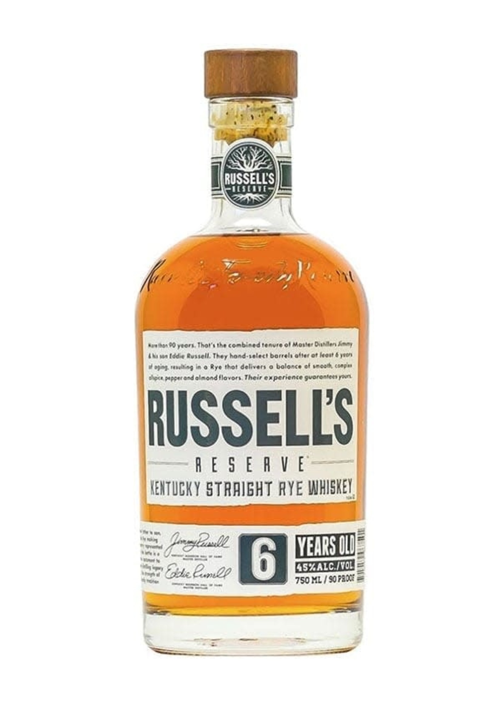 Russells Reserve 6 Year Rye