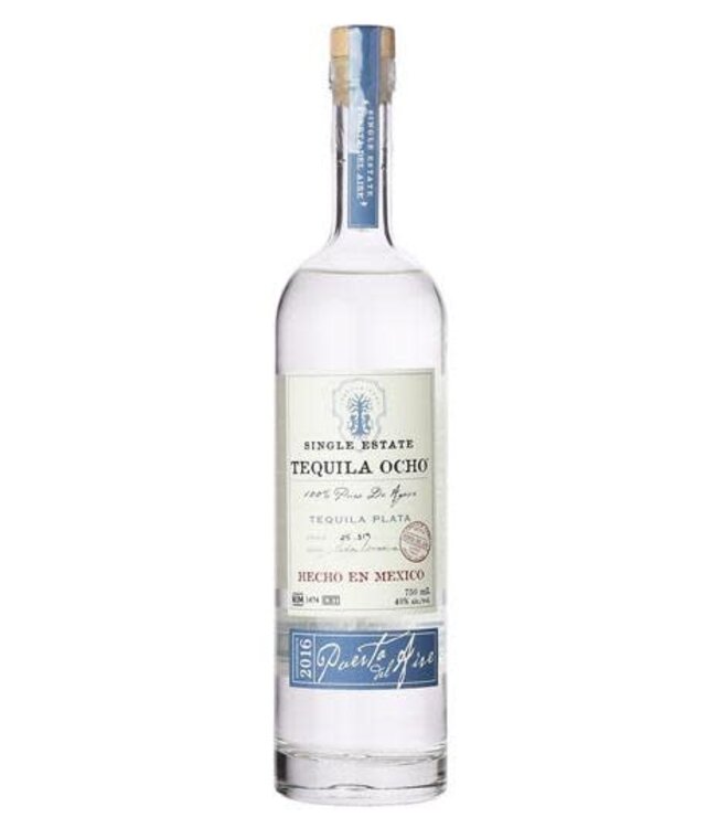 Tequila Ocho Plata Blanco Tequila | 750ml