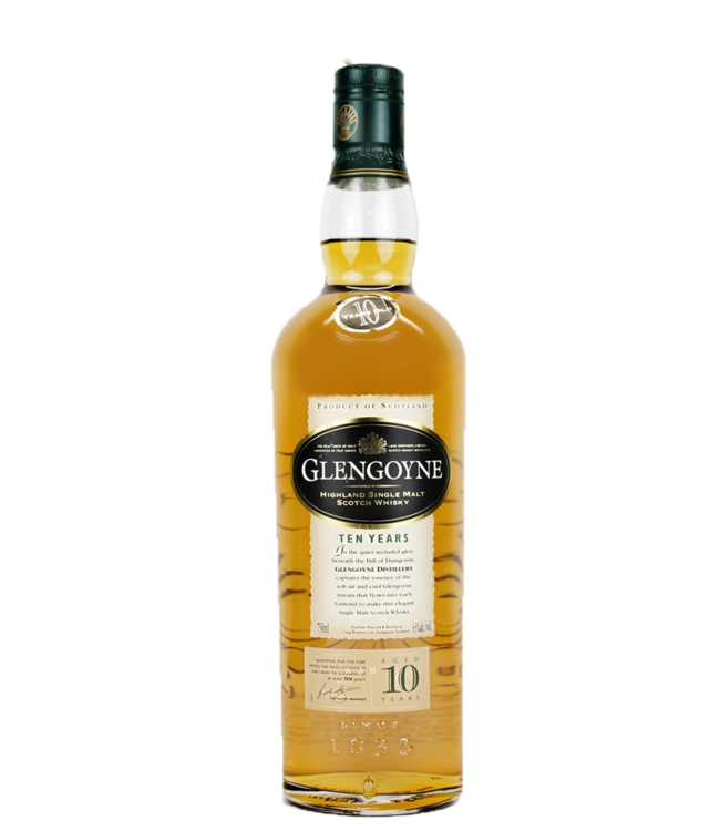 GlenGoyne 10 Year Single Malt Scotch | 750ml