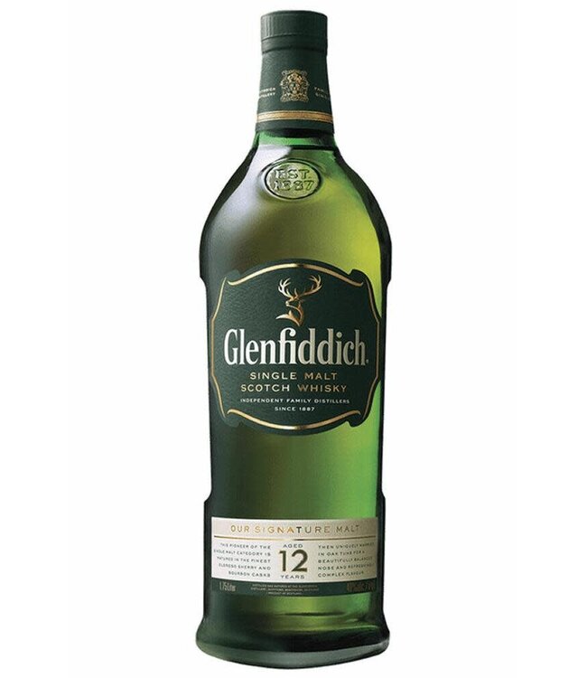 Glenfiddich 12 Year Single Malt Scotch | 1.75l