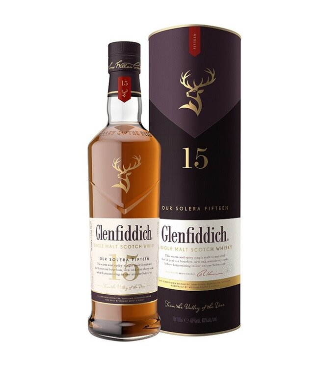 Glenfiddich 15 Year Single Malt Scotch | 750ml