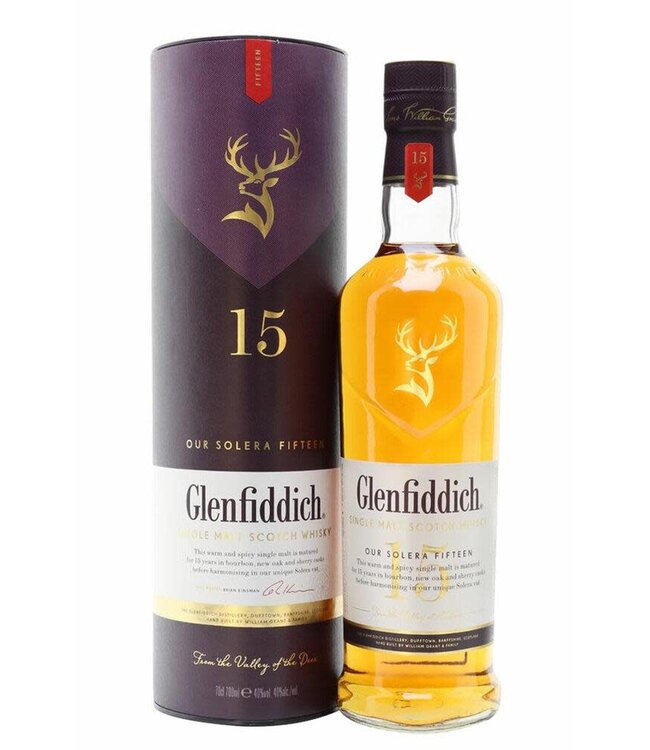 Glenfiddich 15 Year Single Malt Scotch | 750ml