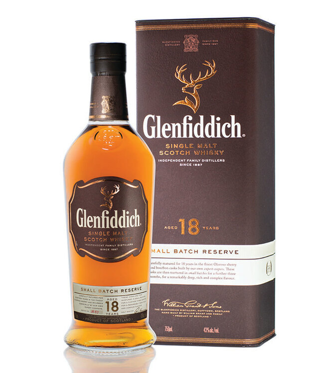 Glenfiddich 18 Year Single Malt Scotch | 750ml