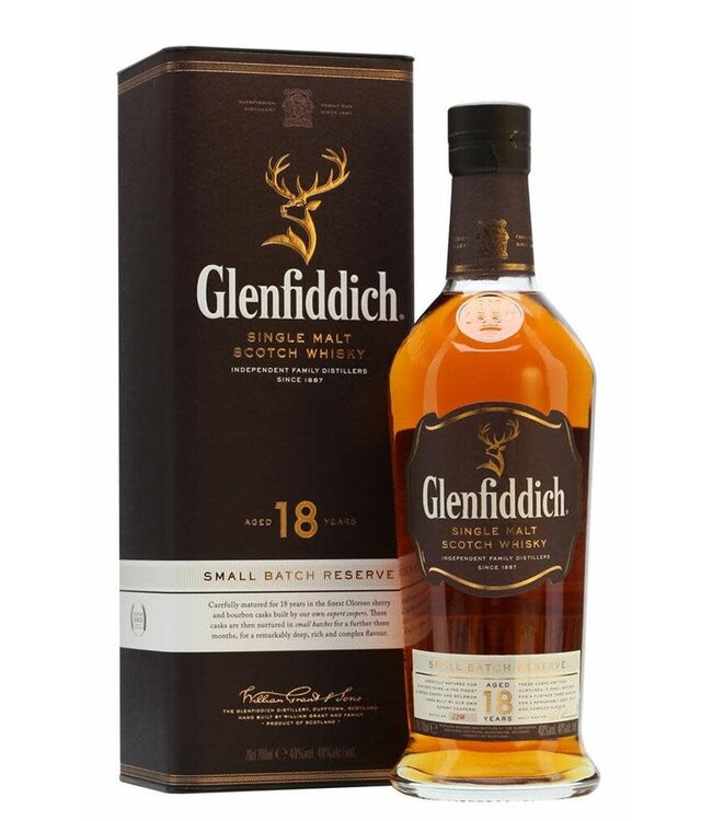 Glenfiddich 18 Year Single Malt Scotch | 750ml