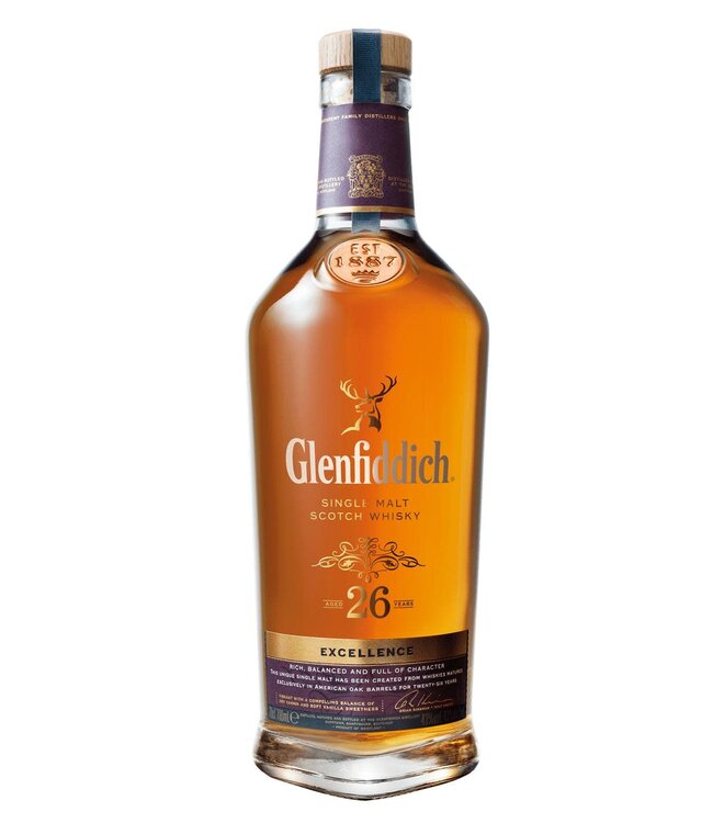 Glenfiddich Excellence 26 Year Single Malt Scotch | 750ml