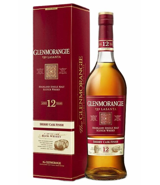 Glenmorangie Lasanta 12 Year Single Malt Scotch | 750ml