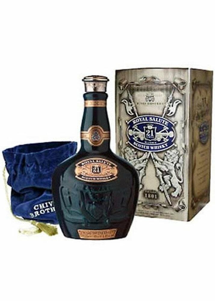 【未開封】　 SALUTE 21 YEAR OLD Royal Salute 21 Year | 750ml - Gaspar's Liquor Shoppe