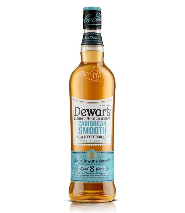 Dewar's Caribbean Smooth 8 Year Rum Cask Blended Scotch | 750ml