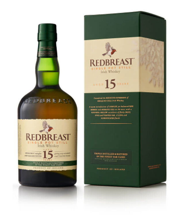 Redbreast 15 Year Irish Whiskey | 750ml