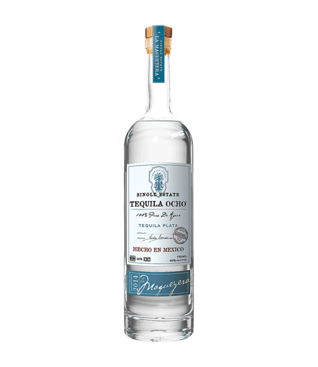 Tequila Ocho Plata Blanco Tequila | 750ml