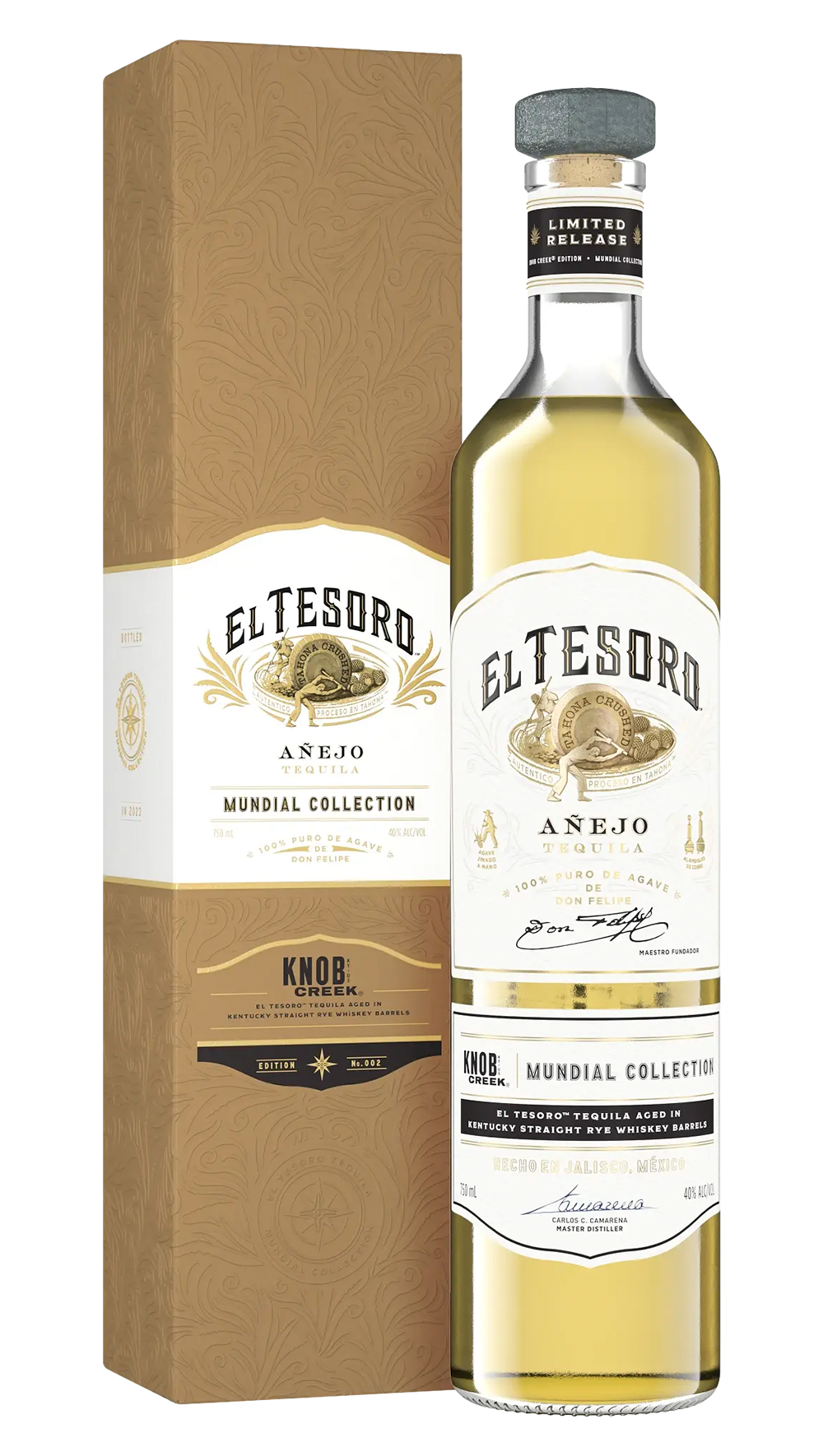El Tesoro Mundial Collection Knob Creek Añejo | 750ml - Gaspar's