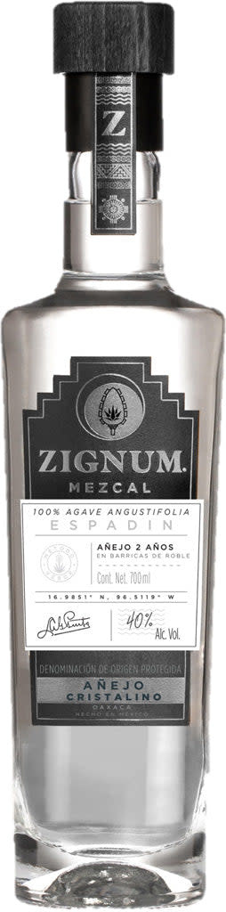 Zignum Cristalino Añejo | 750ml - Gaspar's Liquor Shoppe