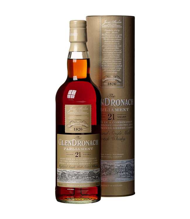 GlenDronach Parliament 21 Year Single Malt Scotch | 750ml