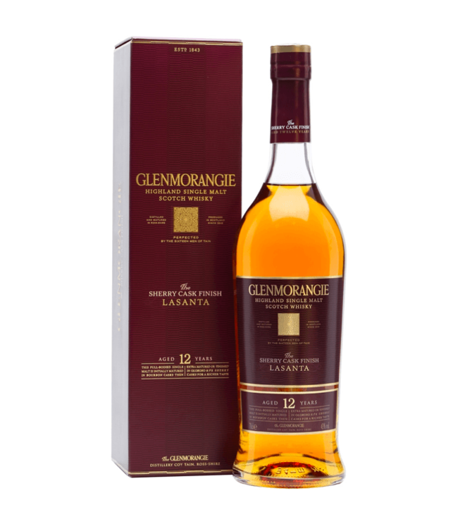 Glenmorangie Lasanta 12 Year Single Malt Scotch | 750ml