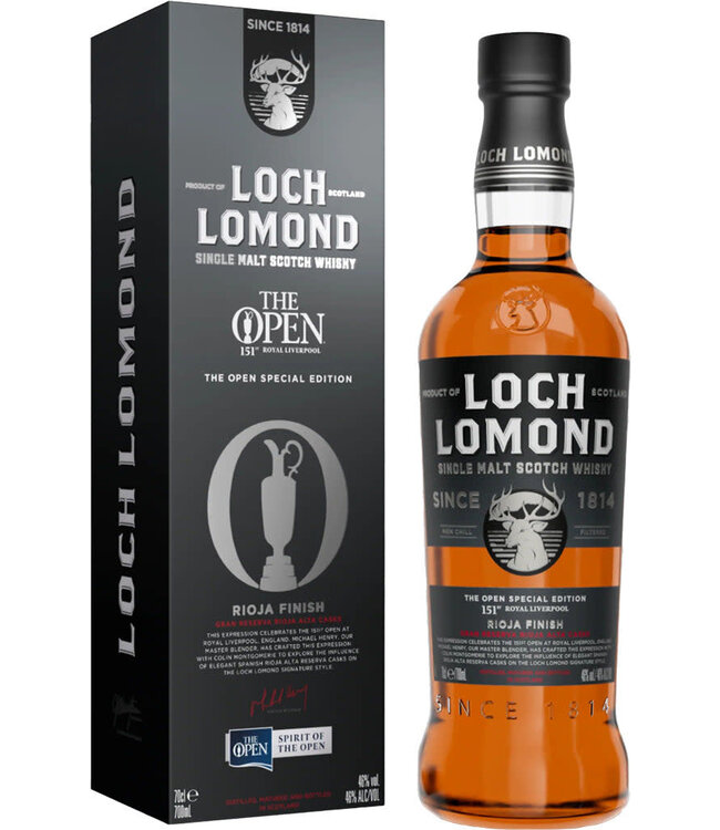 Loch Lomond The Open Rioja Finish Single Malt Scotch | 750ml
