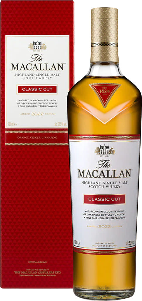 The Macallan Classic Cut 2022 750ml 3本 Macallan Classic Cut 2022| 750ml - Gaspar's Liquor Shoppe