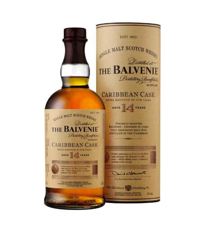 Balvenie Caribbean Cask 14 Year Single Malt Scotch | 750ml