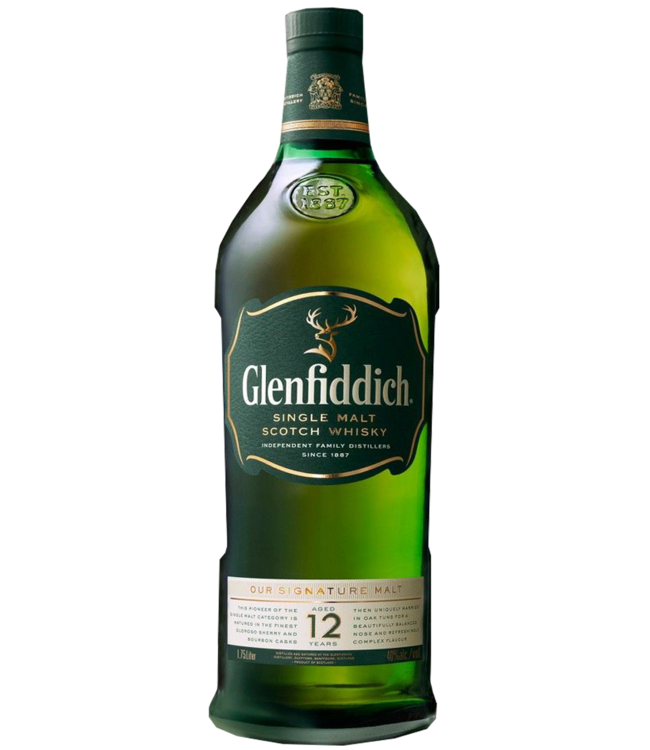 Glenfiddich 12 Year Single Malt Scotch | 1.75l