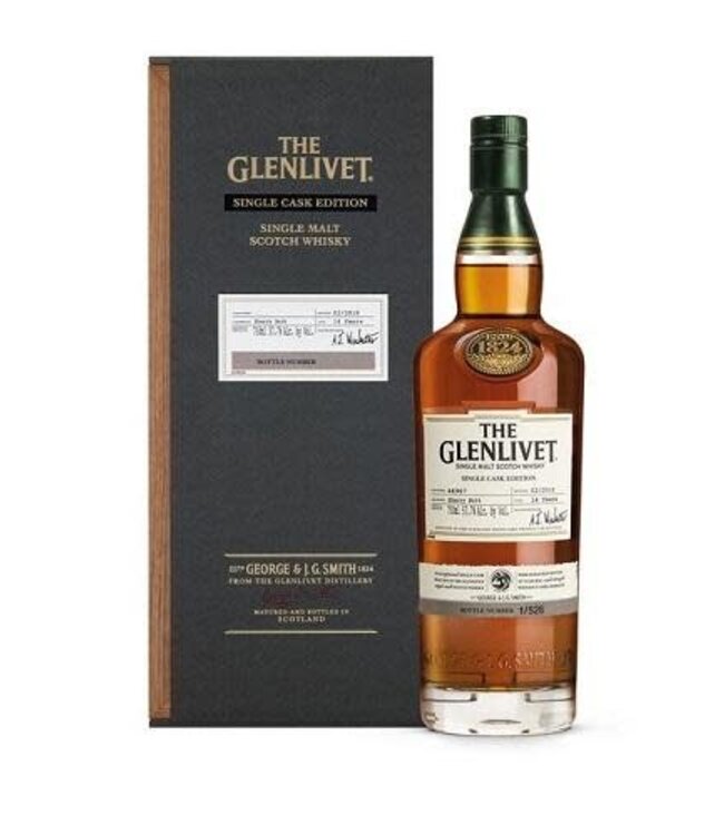 Glenlivet Single Cask Edition 14 Year Sherry Cask Single Malt Scotch | 750ml