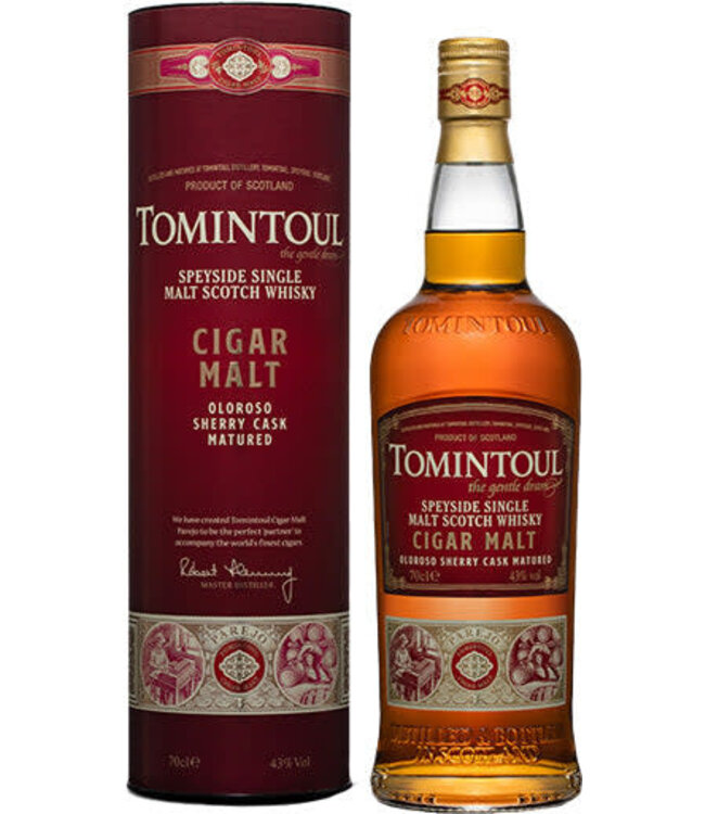 Tomintoul Cigar Malt Sherry Cask Single Malt Scotch | 750ml