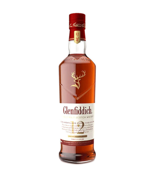 Glenfiddich 12 Year Sherry Cask Single Malt Scotch | 750ml