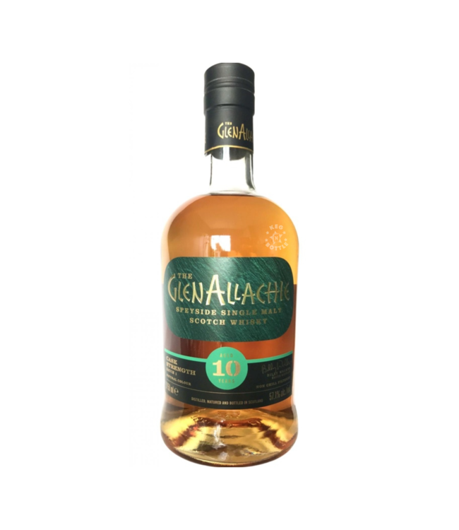 GlenAllachie 10 Year Cask Strength Single Malt Scotch | 700ml