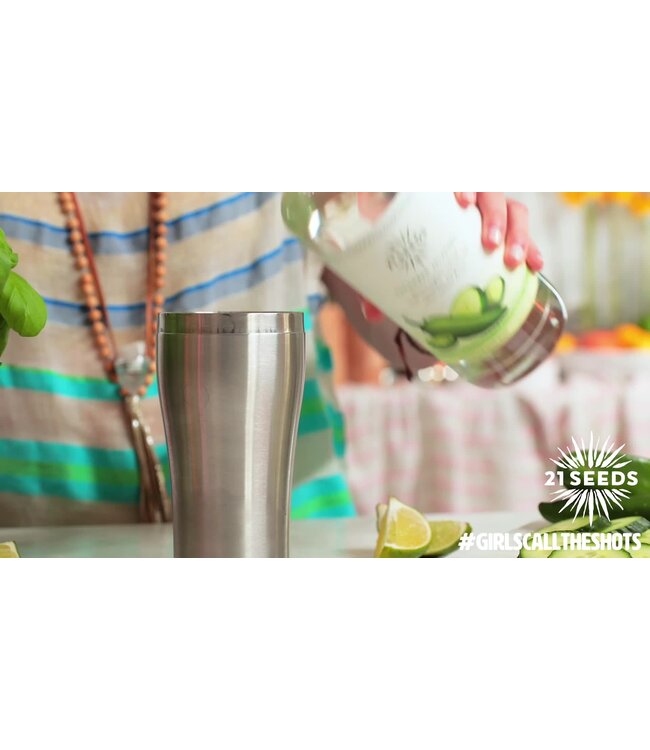 21 Seeds Cucumber Jalapeno Blanco Flavored Tequila | 750ml