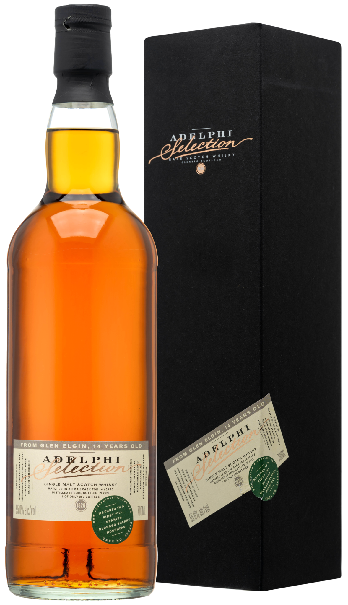 Adelphi Selection Glen Elgin 14 Year | 700ml - Gaspar's Liquor Shoppe