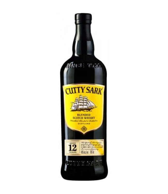 Cutty Sark Scotch Whiskey 12 Year Blended Scotch | 700ml