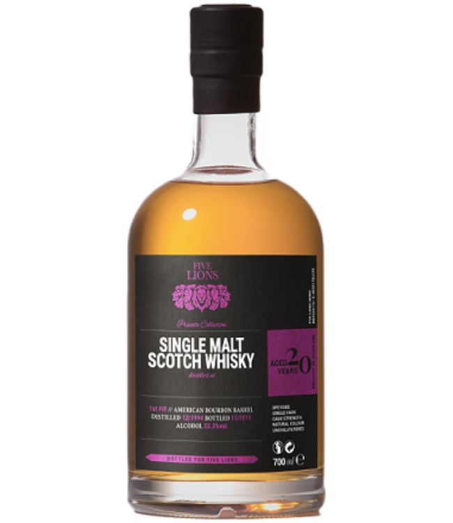 Five Lions Harmony 21 Year Single Malt Scotch | 750ml
