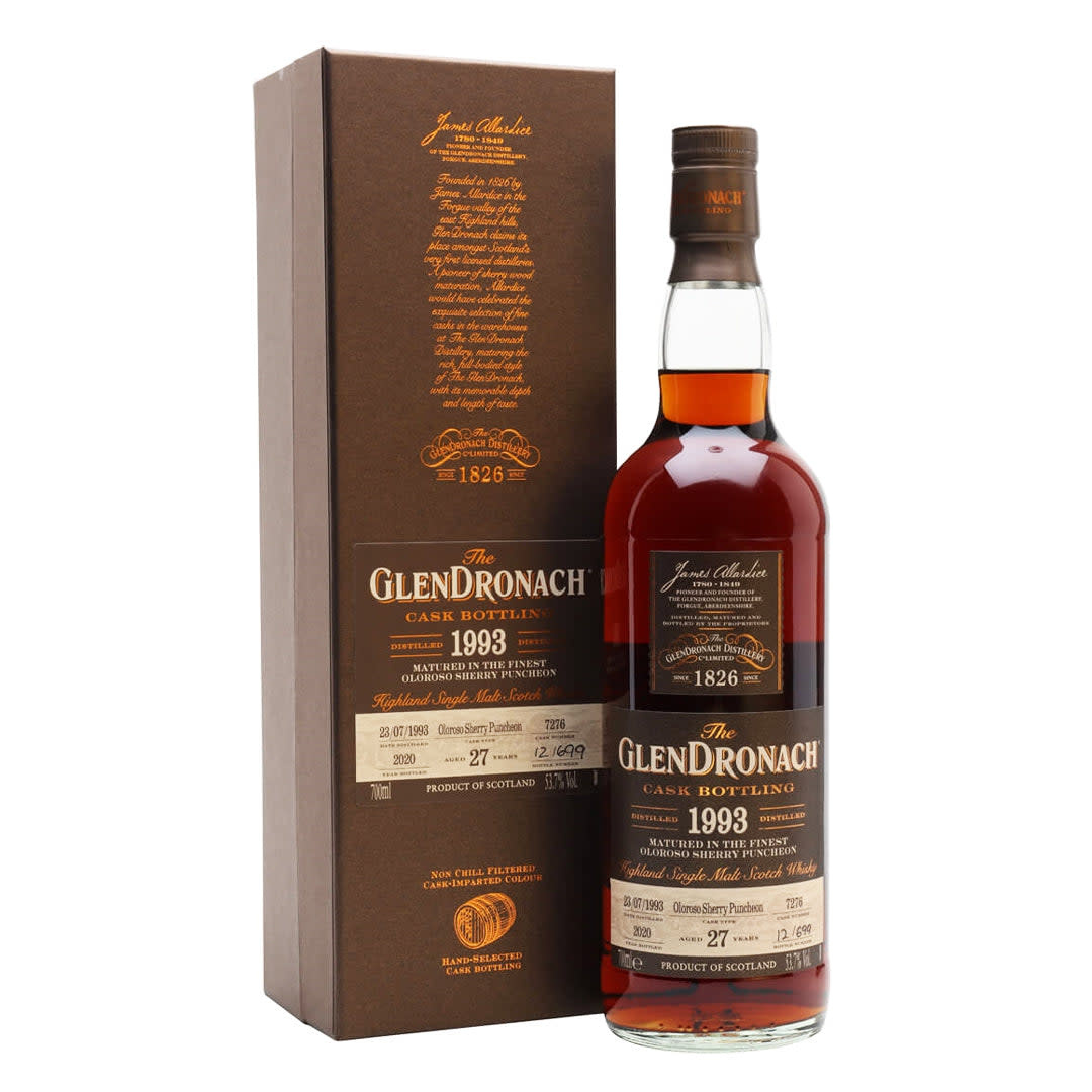 GlenDronach Oloroso Sherry Puncheon 27 Year 1993| 750ml
