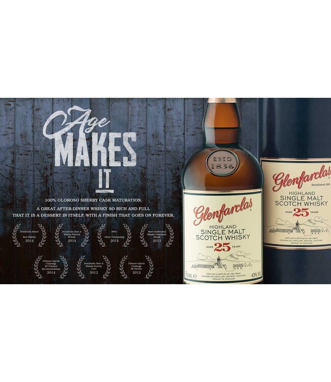 Glenfarclas 25 Year Single Malt Scotch | 750ml
