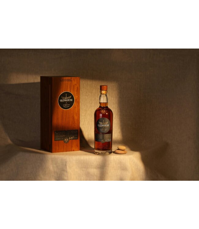 GlenGoyne Wood Box 25 Year Single Malt Scotch | 750ml