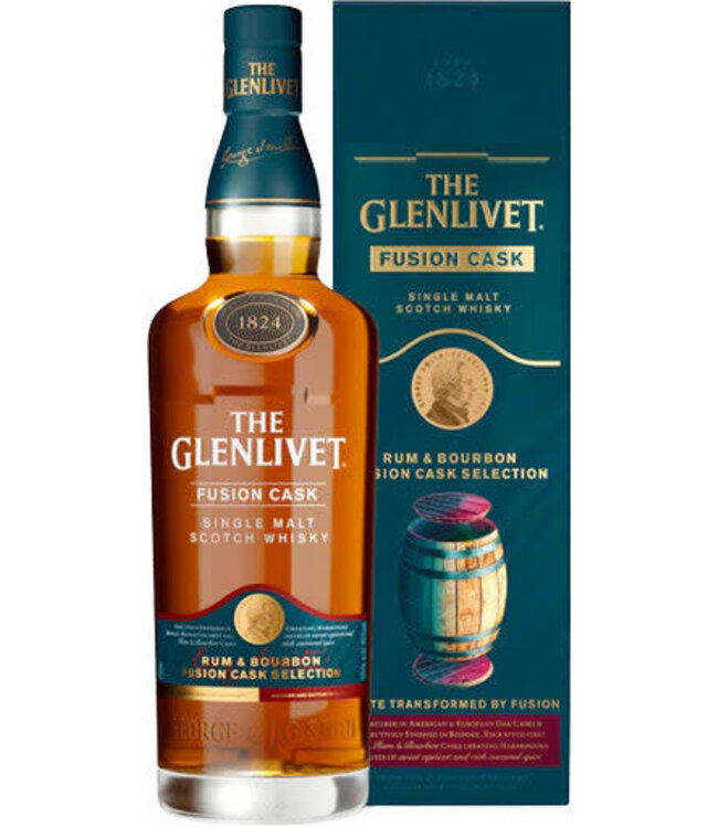 Glenlivet Fusion Cask Rum & Bourbon Single Malt Scotch | 750ml