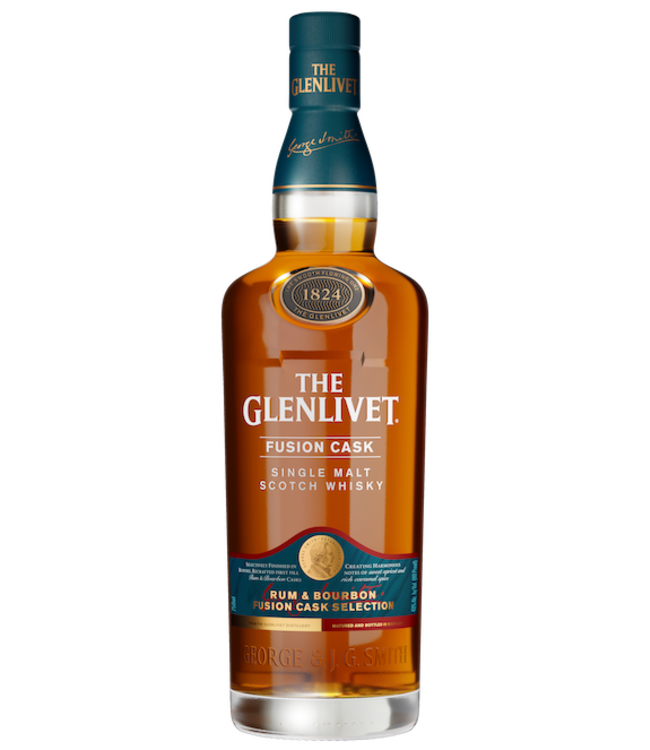 Glenlivet Fusion Cask Rum & Bourbon Single Malt Scotch | 750ml
