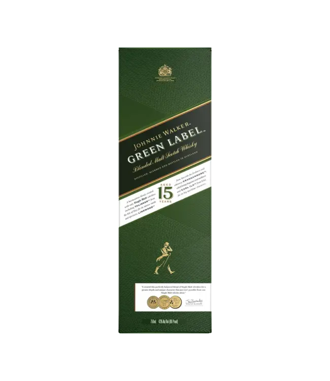 Johnnie Walker Green Label Blended Malt Whisky | 750ml
